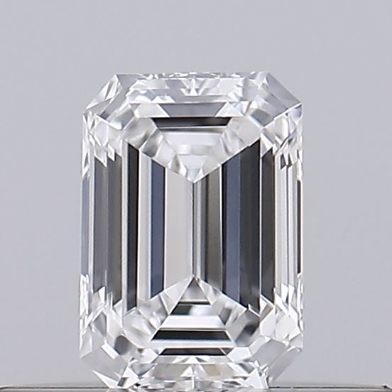 Diamante Naturale Taglio Smeraldo 0.23ct VG/VG D IF - GIA - 4.22x2.95x1.94mm