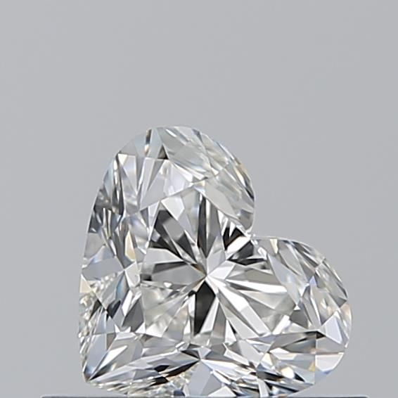 Diamante Naturale Taglio Cuore 0.51ct EX/EX H IF - GIA - 4.75x5.55x3.31mm