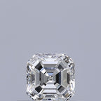 Diamante Naturale Taglio Asscher 0.35ct VG/EX F VVS1 - GIA - 4.0x3.96x2.65mm