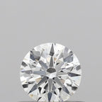 Diamante Naturale Taglio Brillante 0.36ct 3EX D VVS2 - GIA - 4.54x4.55x2.82mm