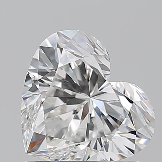 Diamante Naturale Taglio Cuore 1.08ct EX/EX G VVS1 - GIA - 6.28x7.11x4.18mm