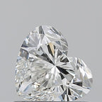 Diamante Naturale Taglio Cuore 0.7ct VG/VG H VS1 - GIA - 5.29x6.03x3.61mm