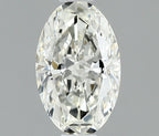 Diamante Naturale Taglio Ovale 0.44ct EX/EX H IF - IGI - 6.62x4.13x2.47mm