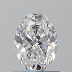 Diamante Naturale Taglio Ovale 0.91ct VG/VG E VVS1 - GIA - 7.51x5.35x3.41mm