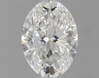 Diamante Naturale Taglio Ovale 0.9ct EX/EX E VVS2 - GIA - 7.31x5.28x3.41mm