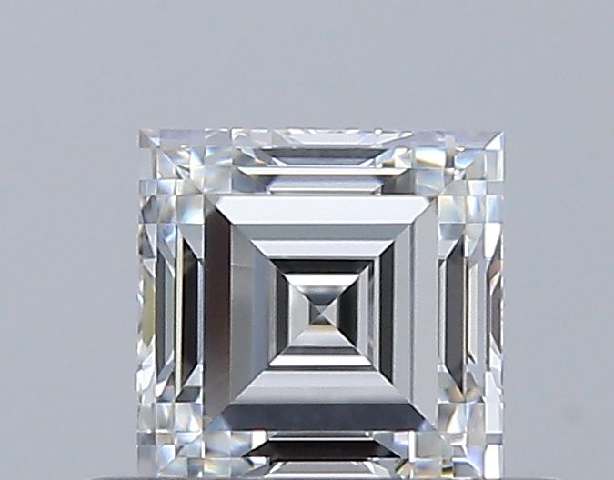 Diamante Taglio Radiant Quadrato 0.43ct EX/EX F VVS2 - GIA - 4.04x4.02x2.72mm