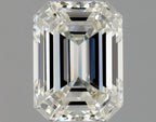 Diamante Naturale Taglio Smeraldo 0.9ct EX/VG I VVS1 - GIA - 6.35x4.66x3.19mm