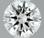 Diamante Naturale Taglio Brillante 0.3ct 3EX I VVS1 - IGI - 4.27x4.31x2.6mm