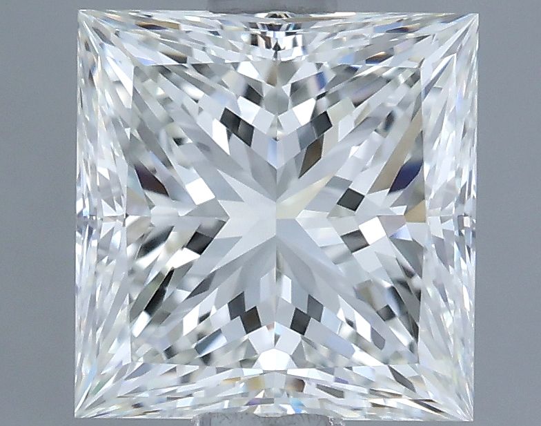 Diamante Naturale Taglio Princess 1.9ct EX/EX H VVS2 - IGI - 6.95x6.82x4.95mm