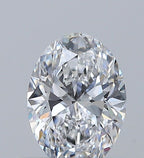 Diamante Naturale Taglio Ovale 0.41ct EX/EX D VVS2 - GIA - 5.84x4.25x2.62mm