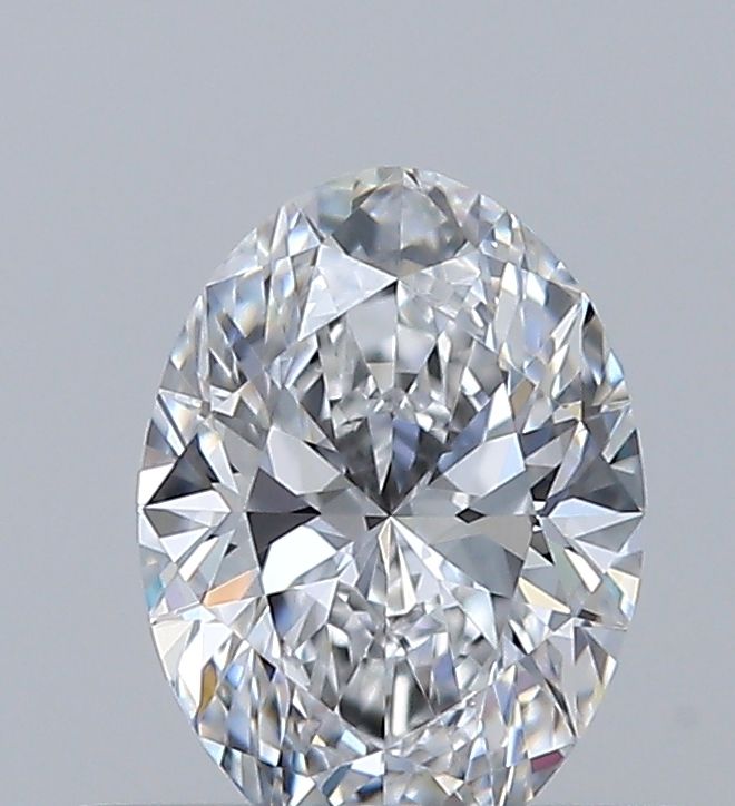 Diamante Naturale Taglio Ovale 0.41ct EX/EX D VVS2 - GIA - 5.84x4.25x2.62mm