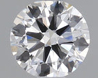 Diamante Naturale Taglio Brillante 0.3ct G/VG/EX D VVS1 - GIA - 4.3x4.27x2.57mm