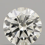 Diamante Naturale Taglio Brillante 0.3ct EX/VG/VG J IF - IGI - 4.32x4.34x2.56mm