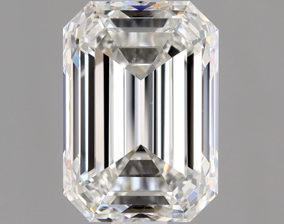 Diamante Naturale Taglio Smeraldo 1.4ct VG/EX H VS1 - GIA - 7.26x5.11x3.63mm