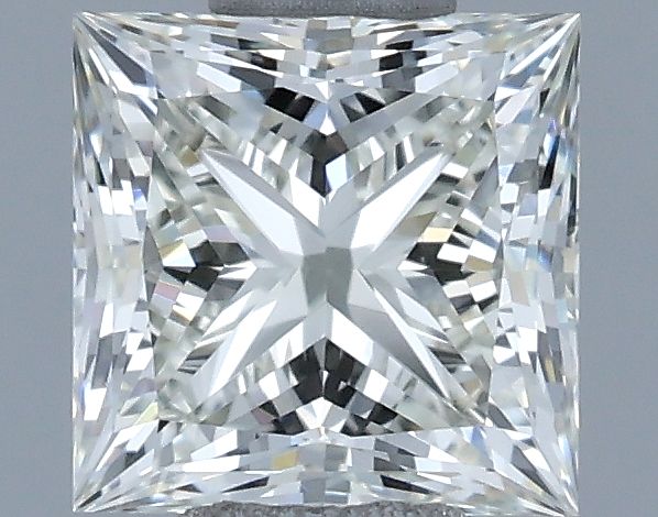 Diamante Naturale Taglio Princess 0.71ct EX/EX J VVS1 - IGI - 4.87x4.83x3.44mm