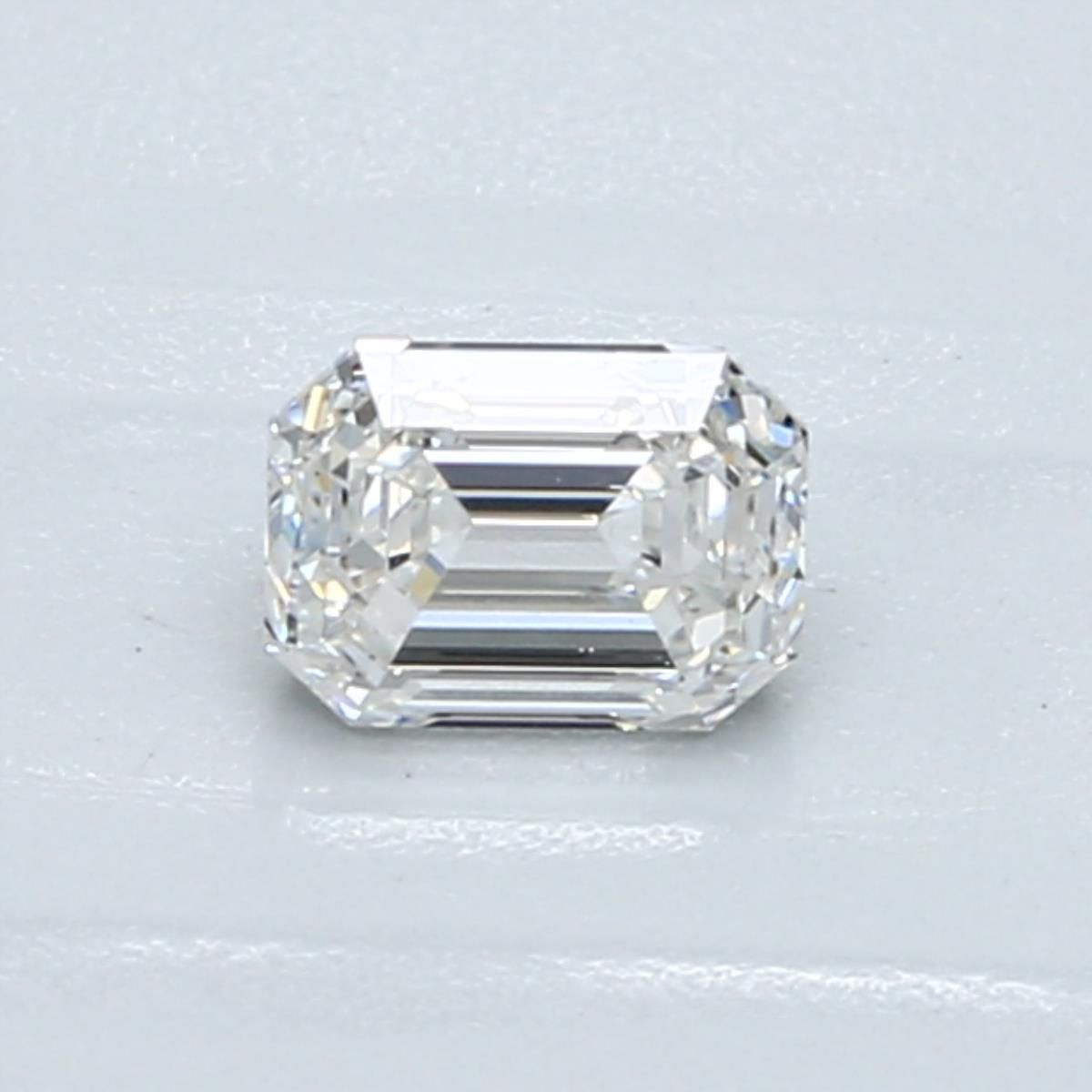 Diamante Naturale Taglio Smeraldo 0.62ct VG/EX F VVS1 - GIA - 5.36x4.02x2.87mm