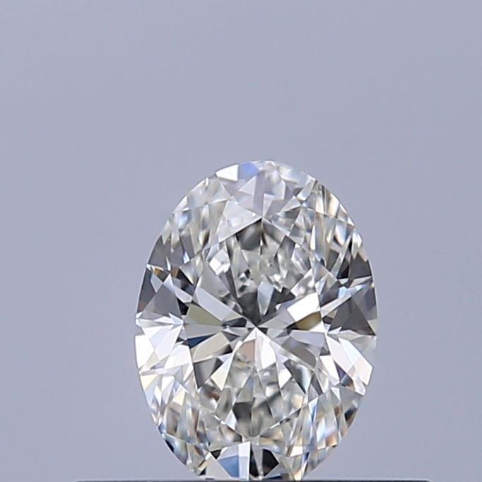 Diamante Naturale Taglio Ovale 0.3ct VG/EX G VVS1 - GIA - 5.27x3.8x2.39mm