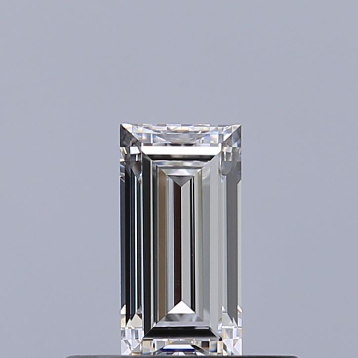 Diamante Naturale Taglio Baguette 0.37ct EX/EX F VVS2 - GIA - 5.8x2.97x2.03mm