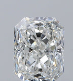 Diamante Naturale Taglio Radiant 0.5ct VG/EX G VVS2 - GIA - 5.1x3.99x2.74mm