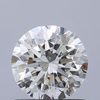 Diamante Naturale Taglio Brillante 1ct VG/VG/EX H VVS1 - GIA - 6.2x6.28x4.01mm