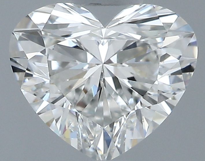 Diamante Naturale Taglio Cuore 0.55ct EX/EX G VS1 - GIA - 5.04x5.92x3.25mm