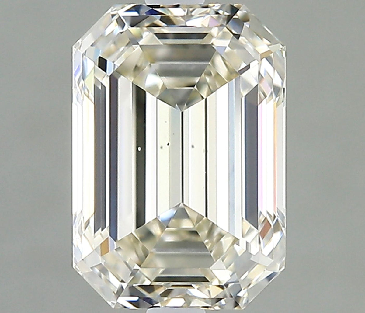 Diamante Naturale Taglio Smeraldo 1.31ct EX/EX I VS1 - IGI - 7.35x5.15x3.56mm