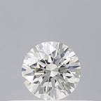 Diamante Naturale Taglio Brillante 0.21ct 3EX H VVS1 - GIA - 3.81x3.83x2.39mm