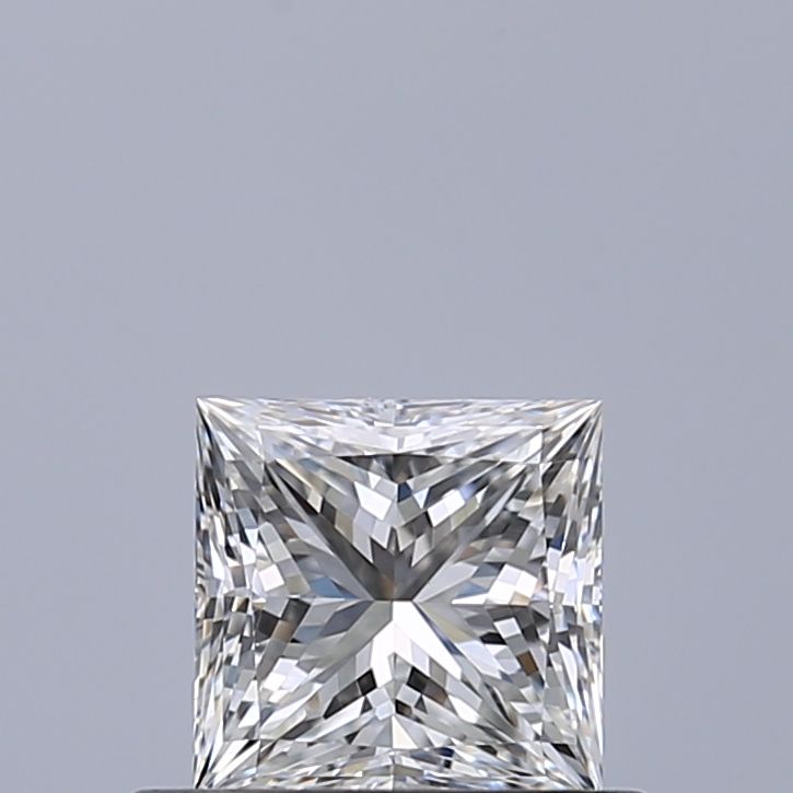 Diamante Naturale Taglio Princess 0.53ct VG/VG F VVS2 - GIA - 4.52x4.47x3.27mm