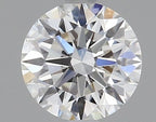 Diamante Naturale Taglio Brillante 0.33ct EX/EX/VG G IF - GIA - 4.48x4.44x2.74mm