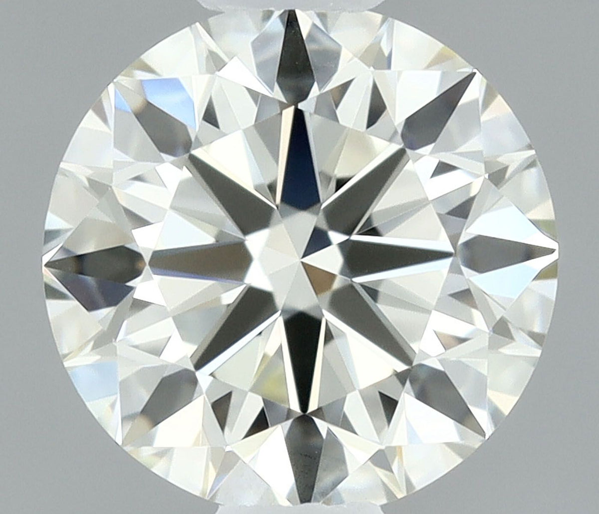 Diamante Naturale Taglio Brillante 0.59ct 3EX J VVS1 - IGI - 5.3x5.34x3.3mm