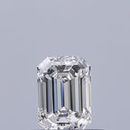 Diamante Naturale Taglio Smeraldo 0.33ct G/VG F VVS1 - GIA - 4.76x3.32x2.23mm