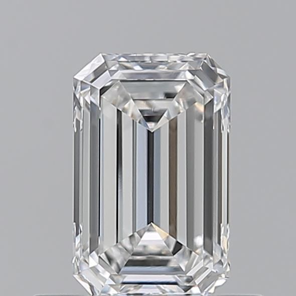 Diamante Naturale Taglio Smeraldo 0.62ct VG/VG E VVS2 - GIA - 6.32x4.03x2.47mm