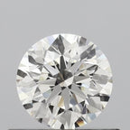 Diamante Naturale Taglio Brillante 0.5ct 3EX H IF - IGI - 5.08x5.11x3.18mm