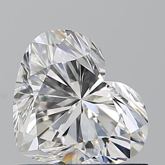 Diamante Naturale Taglio Cuore 0.9ct VG/VG H VVS1 - GIA - 5.71x6.79x4.02mm