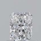 Diamante Naturale Taglio Radiant 0.5ct VG/EX E VS1 - GIA - 5.19x3.98x2.77mm