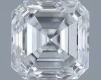 Diamante Naturale Taglio Asscher 0.53ct EX/EX G VS2 - GIA - 4.42x4.36x2.98mm