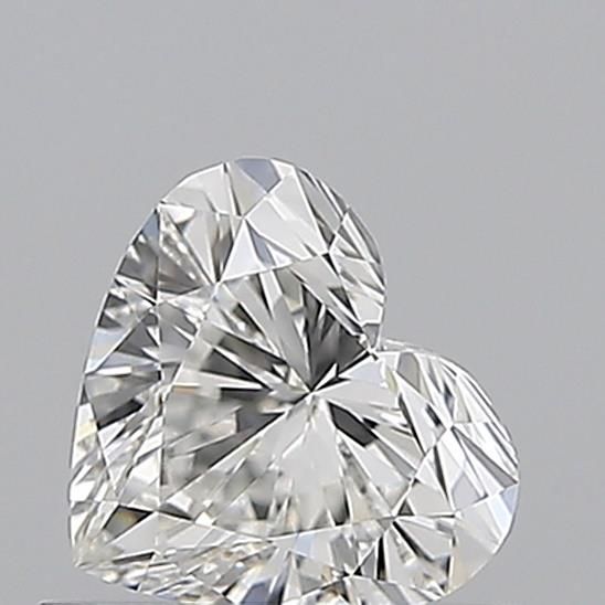 Diamante Naturale Taglio Cuore 0.51ct VG/EX G VVS1 - GIA - 4.97x5.61x3.18mm