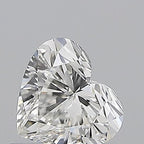 Diamante Naturale Taglio Cuore 0.51ct VG/EX G VVS1 - GIA - 4.97x5.61x3.18mm