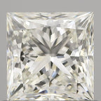 Diamante Naturale Taglio Princess 1ct VG/EX J IF - GIA - 5.46x5.36x3.88mm