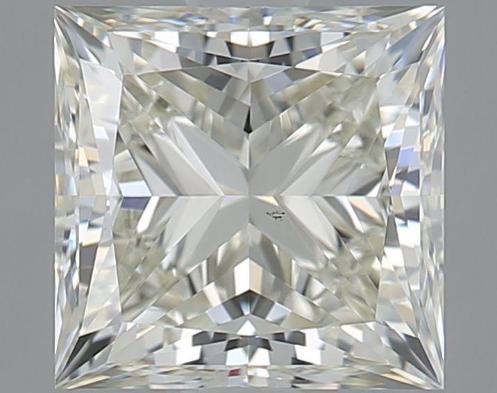 Diamante Naturale Taglio Princess 1.7ct EX/EX J VS1 - IGI - 6.39x6.26x4.58mm