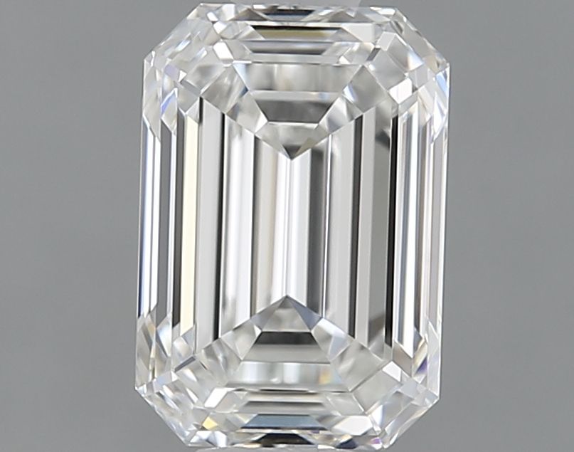 Diamante Naturale Taglio Smeraldo 1.21ct VG/EX H VVS2 - GIA - 7.09x4.91x3.37mm