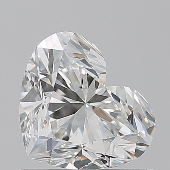 Diamante Naturale Taglio Cuore 0.92ct EX/EX H VVS1 - GIA - 5.5x6.6x4.21mm