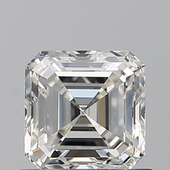 Diamante Naturale Taglio Asscher 0.84ct VG/VG J VVS1 - GIA - 5.2x5.17x3.49mm