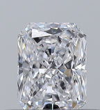 Diamante Naturale Taglio Radiant 0.33ct VG/EX D IF - GIA - 4.68x3.52x2.38mm