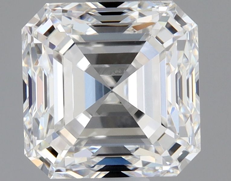 Diamante Naturale Taglio Asscher 1.01ct EX/EX F VS1 - GIA - 5.28x5.28x3.77mm