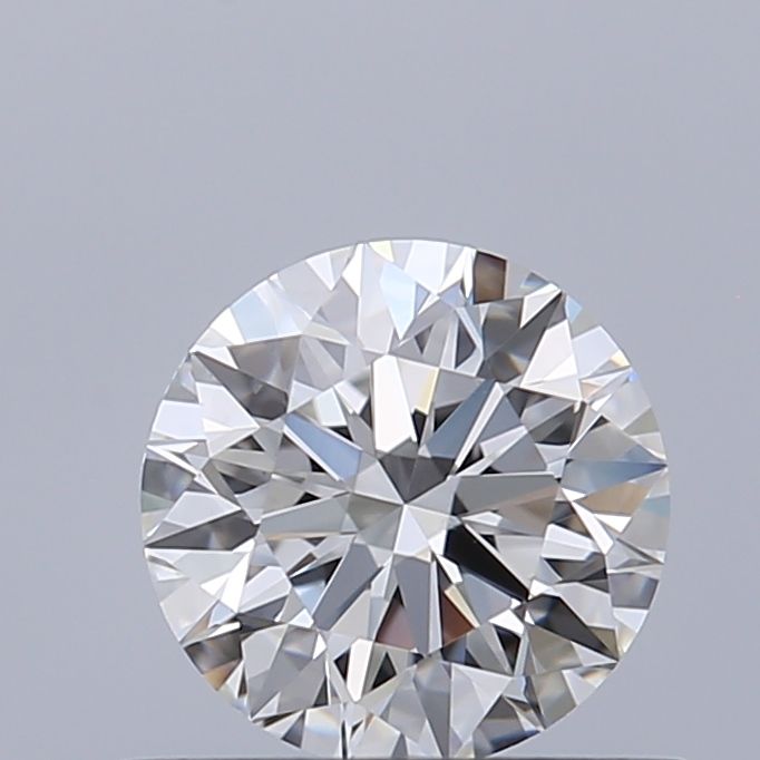 Diamante Naturale Taglio Brillante 0.61ct 3EX F VS1 - GIA - 5.41x5.43x3.38mm