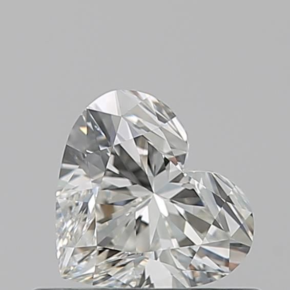 Diamante Naturale Taglio Cuore 0.51ct VG/EX I VVS1 - GIA - 4.92x5.55x3.28mm