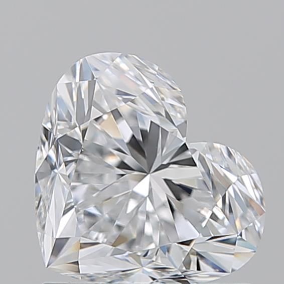 Diamante Naturale Taglio Cuore 1.22ct EX/EX D VVS2 - GIA - 6.18x7.34x4.4mm