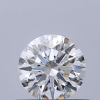 Diamante Naturale Taglio Brillante 0.51ct 3EX E VS2 - GIA - 5.11x5.14x3.16mm