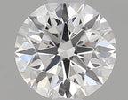 Diamante Taglio Brillante 0.22ct EX/EX/VG F VS1 - GIA - 3.91x3.88x2.41mm